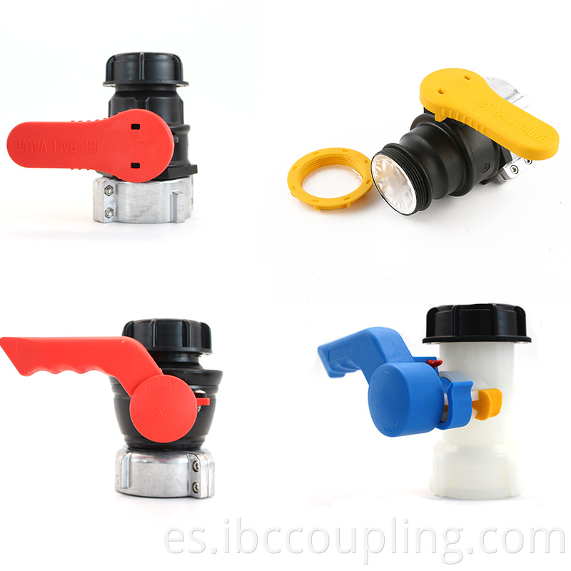 Ibc tank valve adapter